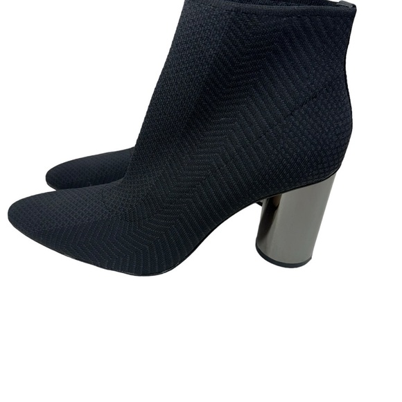 ZARA sock boots with metallic heel size 39 - Picture 4 of 9